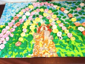 リハビリデイひまわりの里5月のイベント、レクリエーションの様子